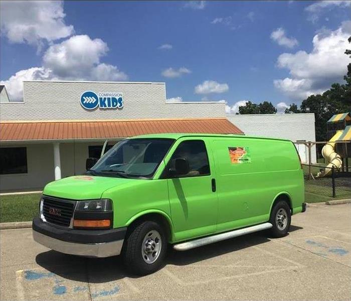 SERVPRO of LBL South Cleaning Vehicle